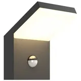ARCCHIO LED Wandlampe aussen mit Bewegungsmelder Außenleuchte spritzwassergeschützt IP54 1x 16W warmweiß (3.000K)