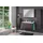 Fackelmann Midischrank 30,2 x 81 x 32 cm Braun/Schwarz