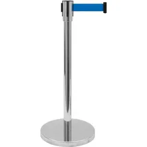 Saro Absperrpfosten/Tensatoren Modell AF306SB Edelstahl Blau