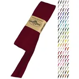 Sandras-Bastelladen Schrägband/Einfassband Baumwolle Uni gefalzt 5m x 20mm 752-Beere