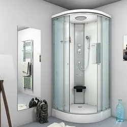 Duschkabine Fertigdusche Dusche Komplettkabine D10-20T0 100x100 cm ohne 2K Scheiben Versiegelung