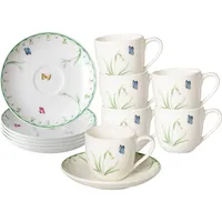 Villeroy & Boch Espressotasse mit Untertasse 0,1 l Bunt 6 St.