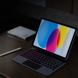 DUX DUCIS Tastaturgehäuse für iPad 10" (2022) und iPad 11" (2025) Schwarz