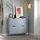 SoBuy FSR100 100 x 90 x 19 cm hellgrau / grau