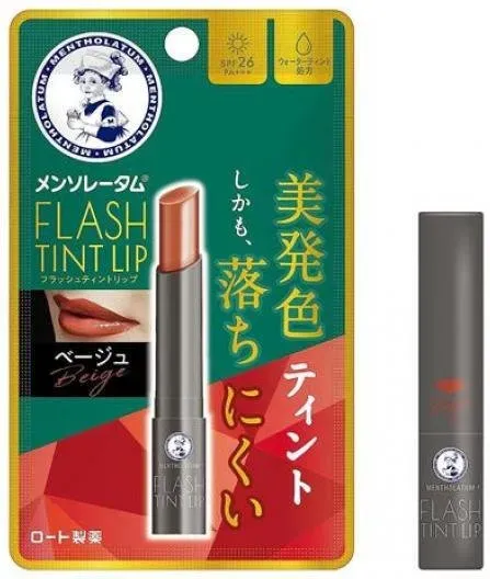 Mentholatum Flash Tint Lippenbalsam LSF 26 (Beige) 2 g