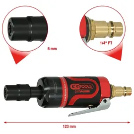 KS Tools Mini Stabschleifer Druckluft gerade 515,5530