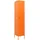 vidaXL Schließfachschrank Stahl 35x46x180 cm Orange