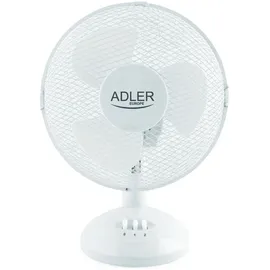 Adler AD 7302 23 cm Tischventilator Weiß