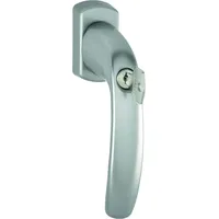 HOPPE Fenstergriff NY 0810S/U10 Alu.F9 35mm abschl.