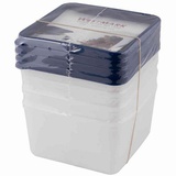 Westmark Gefrierdose Trio 0,5l, 4Stück