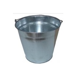 Stahl Eimer verzinkt 12 Liter