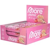 More Protein Satisbites, 12 x 2 x 25 g Riegel, White Chocolate Strawberry Cream