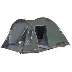 HIGH PEAK Kuppelzelt Tessin 4 Personen Camping Iglu Zelt Familienzelt Vorraum
