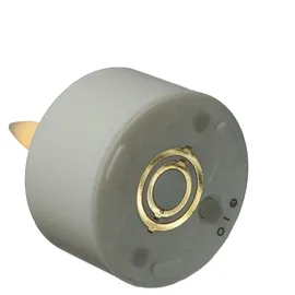 uYuni LED Mini Teelichter 4 St. 4 cm weiß