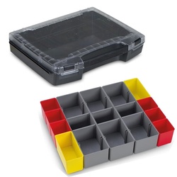 Sortimo Sortiments Kleinteile Koffer i-Boxx 72 schwarz mit Insetboxenset I3