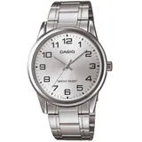 CASIO Herren Analog Quarz Uhr mit Edelstahl Armband MTP-V001D-7