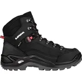 Lowa Renegade GTX Mid Herren schwarz/rubinrot 44