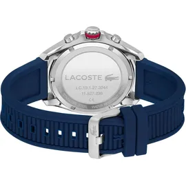 Lacoste Chronograph Quarz Uhr für Herren mit Blaues Silikonarmband - 2011154