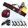 Rawstyle Skitasche Kombi Set 180cm schwarz/bordeaux
