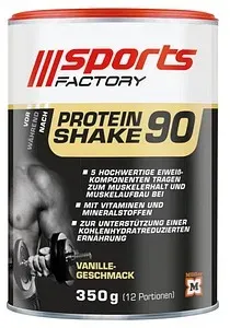 sports FACTORY 90 Proteinpulver 350,0 g