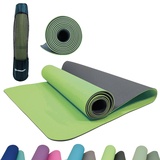 Donic Schildkröt Schildkröt Bicolor Yoga Fitnessmatte lime/anthracite (960167)