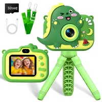 Kinderkamera, 1080P HD Digitalkamera für Kinder mit 2,0" Bildschirm & 32GB-Karte, Geschenke für Geburtstag Weihnachten, Fotoapparat Spielzeug für 3-12 Mädchen Jungen