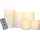 Star Trading LED Pillar Kerze Paul 15 cm weiß 5 St.