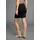 Arizona Jeansrock Damen Schwarz 34