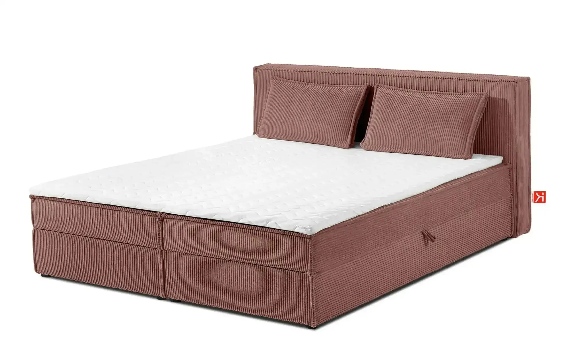 KONSIMO Boxbett   ¦ rosa/pink ¦ Maße (cm): B: 185 H: 95
