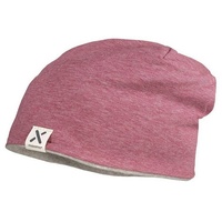 MAXIMO Beanie GOTS KIDS-Beanie, middle Ringeljersey, Futter, Lab Made in Germany braun 53Strickmoden Bruno Barthel - maximo & CAPO