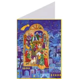 Richard Sellmer Verlag Postkarten-Adventskalender "Krippe in Bethlehem"