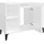 vidaXL Waschbeckenunterschrank Hochglanz-weiß 80x33x60cm Holzwerkstoff vidaXL,