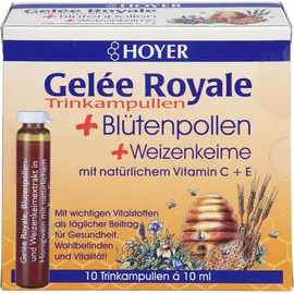 Hoyer GmbH Hoyer Gelee Roy.+blütenpol.+weizenk. Trinkampullen