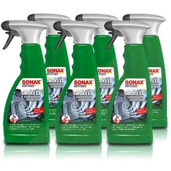 Sonax 6x 500ml SmokeEx Geruchskiller & Frische-Spray [Hersteller-Nr. 02922410]