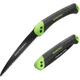 WorkPro Handsäge Astsäge klappbar mit scharfe Klingen aus BI-Metall,Multifunktions Klappsäge für Garten, Holz