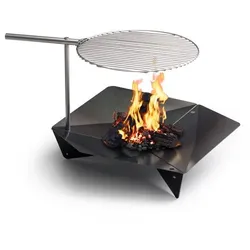 höfats TRIPLE 90 Feuerschale Grillset