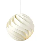 GUBI Turbo Pendelleuchte Ø36 Matt Weiß Ø 62 cm,