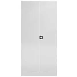 Classix Stahlschrank X-530347 signalweiß 92,0 x 42,0 x 194,5 cm, aufgebaut
