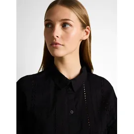 Tom Tailor Hemdblusenkleid Mini Schwarz XS