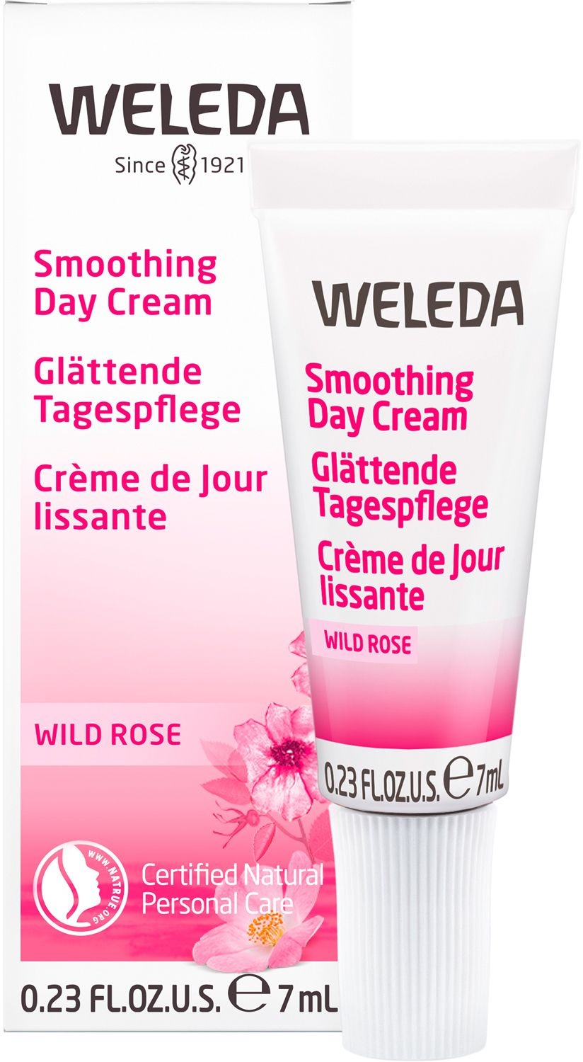Weleda Wildrose Glättende Tagespflege - reichhaltig, für normale & trockene Haut, spendet Feuchtigkeit