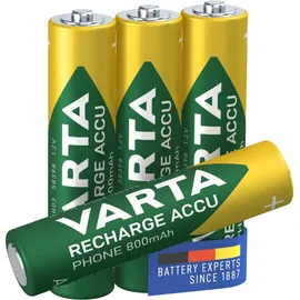 Varta Recharge Accu Phone AAA 800 mAh 4 St.
