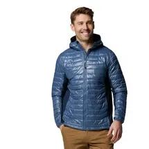 Columbia Powder Pass Hybrid blau 2