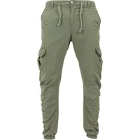 URBAN CLASSICS Jogging Cargohose Olive 146-152 cm