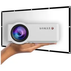 LA VAGUE LED-Projektor inkl. LV-STA100FP LV-HD320 BUNDLE
