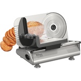 Brotschneidemaschine | Edelstahlklinge Ø190 mm | Schneidestärke 0-15 mm | Brotschneider | Bread Slicer | Allesschneider | Schneidegerät | 150 Watt | Edelstahlklinge Ø190 mm | Schneidestärke 0-15 mm