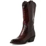 TAMARIS Damen Cowboy Stiefel Western 1-25706-43 Braun - 37