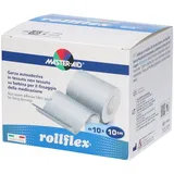 MASTER AID Pflaster Rollflex In Mullbinden 10X10 Cm