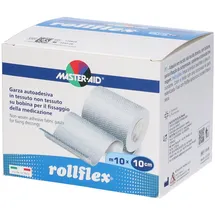 MASTER AID Pflaster Rollflex In Mullbinden 10X10 Cm
