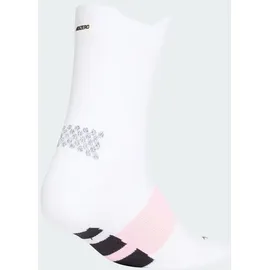 adidas Running Adizero Quarter Socken White/Black 46-48