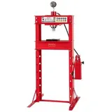 DEMA Werkstattpresse 24483, Pressdruck 30 t, 120 mm Hub, hydropneumatisch, Arbeitsbereich 0-945 mm